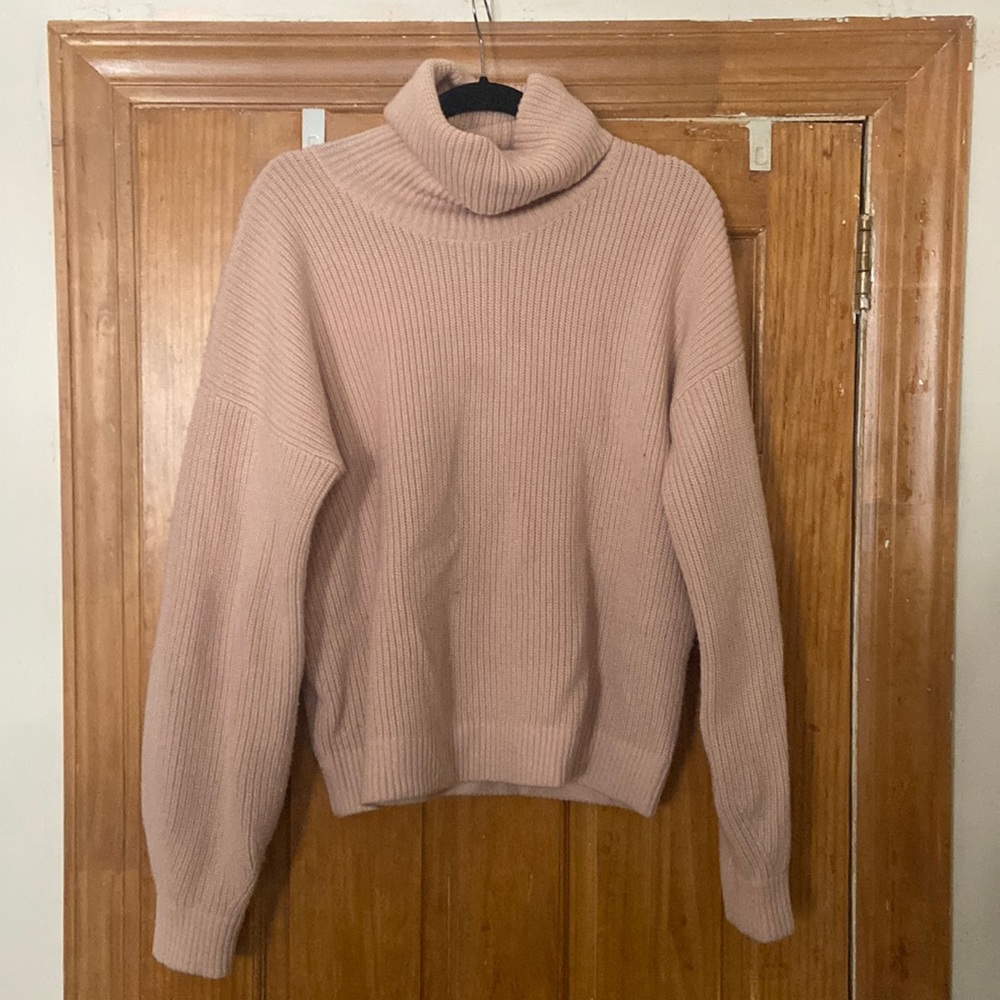 COPY - Pink Tory Burch Turtleneck